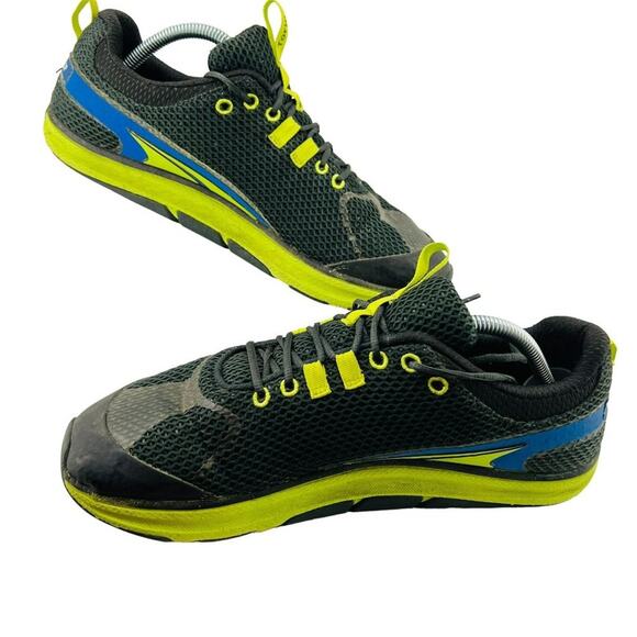 Altra Torin Zero Drop Black Blue Green A1235-1-110 Running Shoes Mens 11 - Picture 10 of 10
